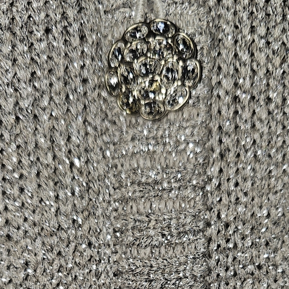 St John Couture Cardigan with rhinestone buttons size L - Picture 5 of 7
